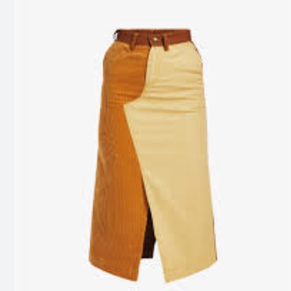 Marni x Carhartt WP Canvas & Corduroy Pencil Skirt - Picture 6 of 13